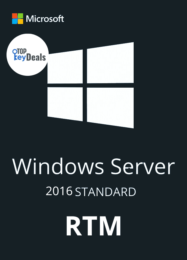 Windows Server 2016 RTM Server Standard Windows Server 2016 RTM Server Standard